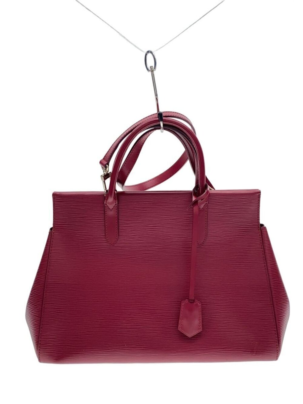 LOUIS VUITTON Marly Epi Leather Black